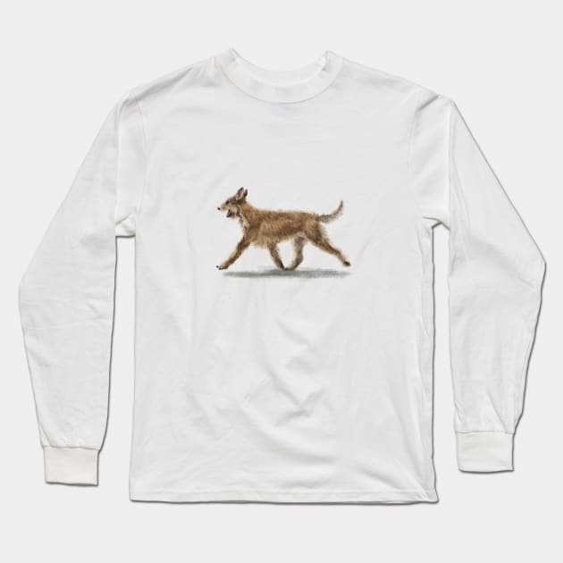 The Berger Picard Dog Long Sleeve T-Shirt by Elspeth Rose Design